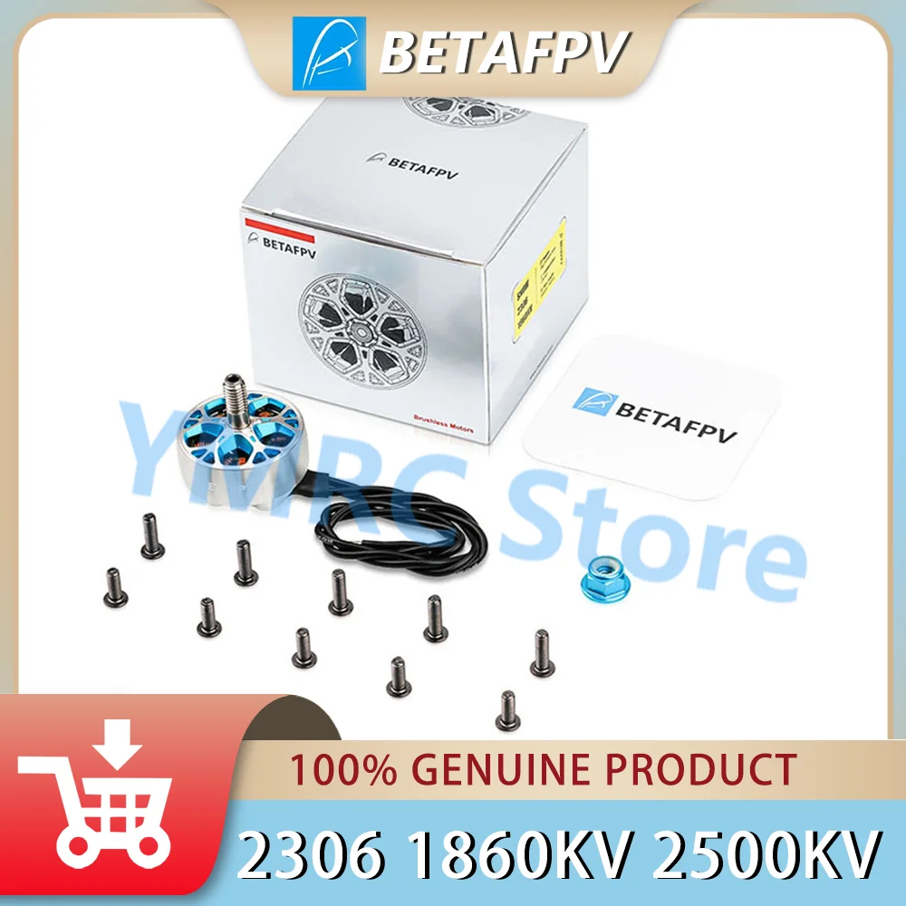 

BETAFPV SNOW 2306 1860KV 2500KV 4-6S brushless motor flower airplane 5-inch motor racing crossing machine