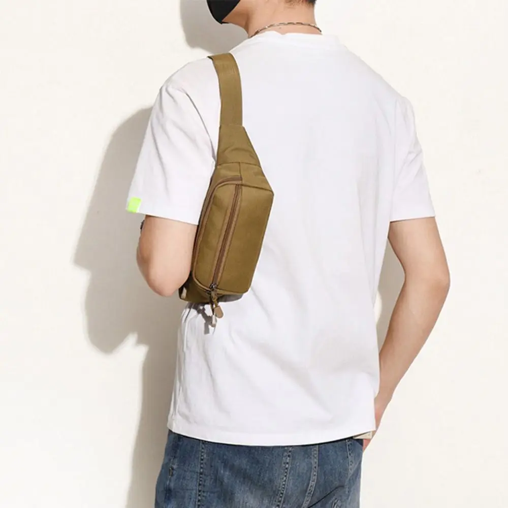 

Мужская и женская регулируемая спортивная поясная сумка, портативная легкая мужская нагрудная сумка, большая вместительная сумка через плечо для бега