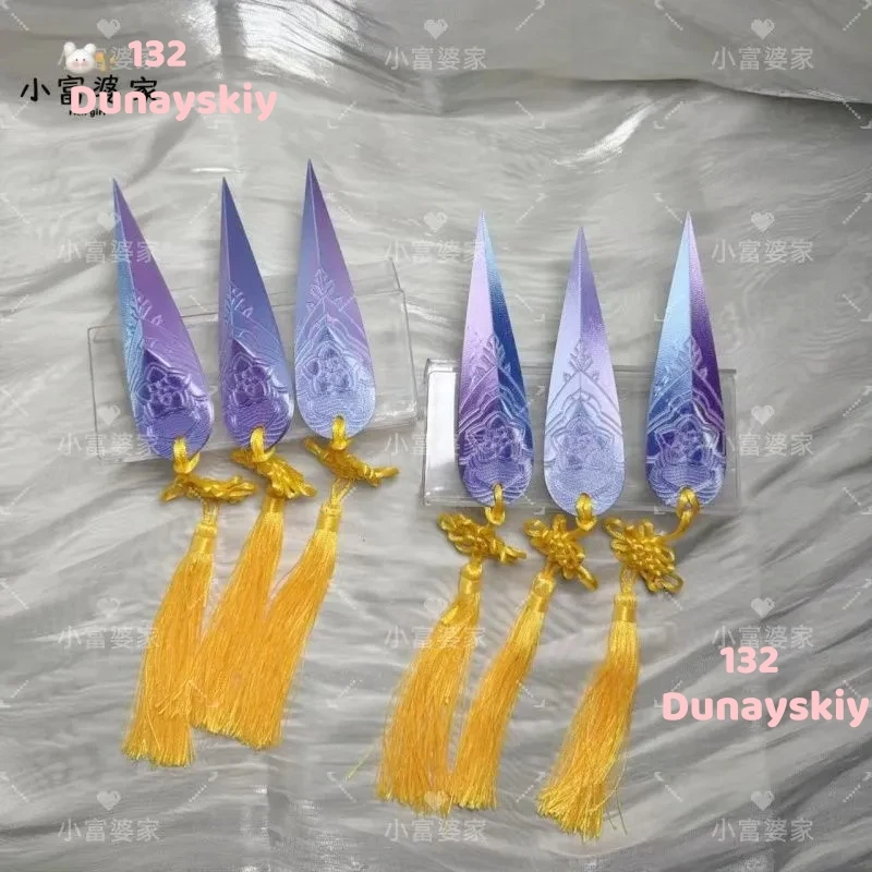 1/3/6pcs Zoey 3D 소품 KPop 악마 사냥꾼 코스프레 의상 다트 휴대용 부메랑 무기 액세서리 할로윈 변장