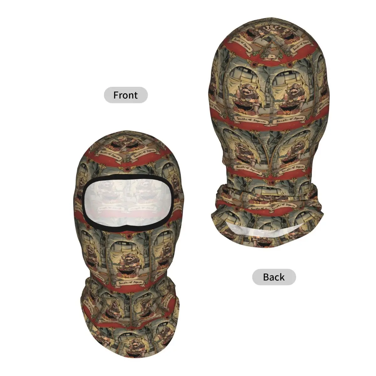 Dungeon Meshi Delicious In Dungeon - Senshi Cooking Breathable Thin Balaclava Full Face Mask Sun Protection Neck Gaiter