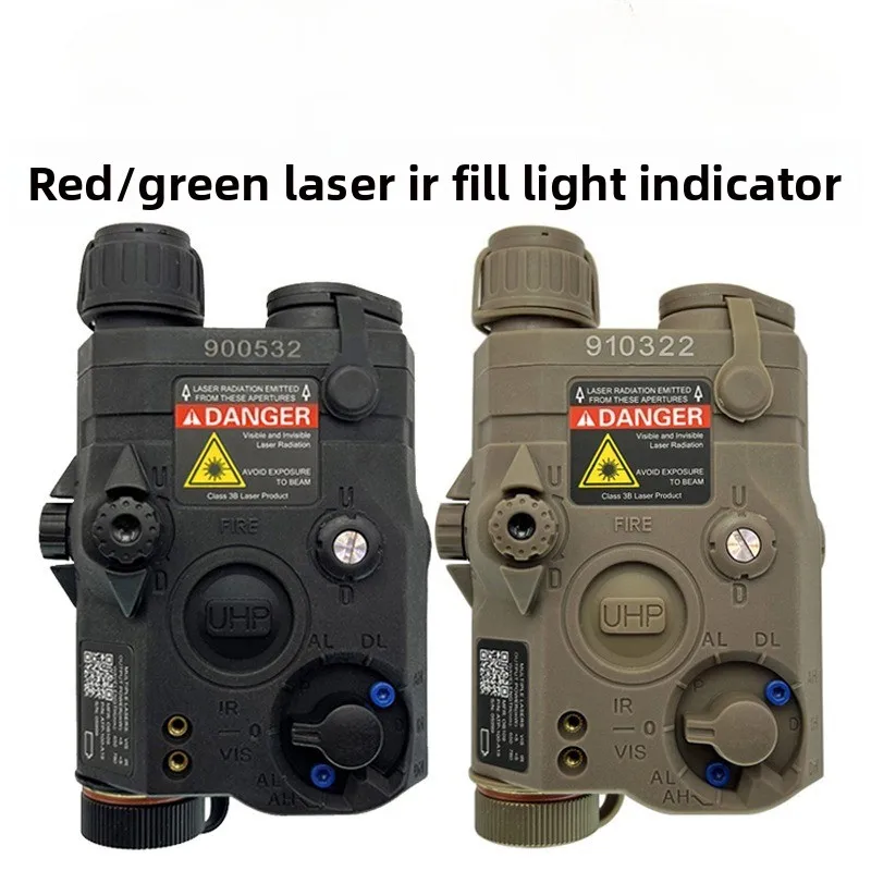 

New overseas version PEQ15 red laser laser IR fill light indicator tactical flashlight LED light strong flash