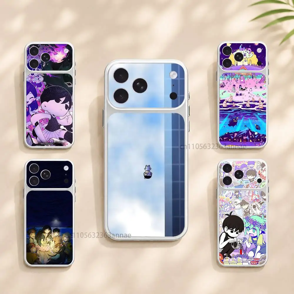 Repeatedly Pasted For iPhone 18 17 Pro 17,18 ProMax O-Omori Game Back Sticker Cover