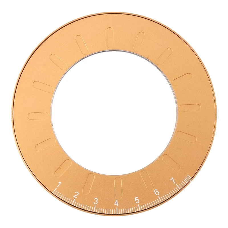 10Mm To 77Mm Round Rotatable Compass Ruler Woodworking Tool For Measuring Gauging
