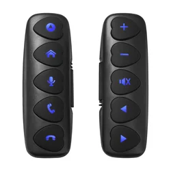 10 Keys Car Steering Wheel Control Button Wireless Remote Control Button for Android Car Radio DVD GPS Multimedia Navigation