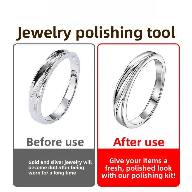 Agate Polishing Tool With Handle Gold Silver Ring Bracelet Jewelry Polishing Blade Hand Tool for Metal Surface Repair Finishing