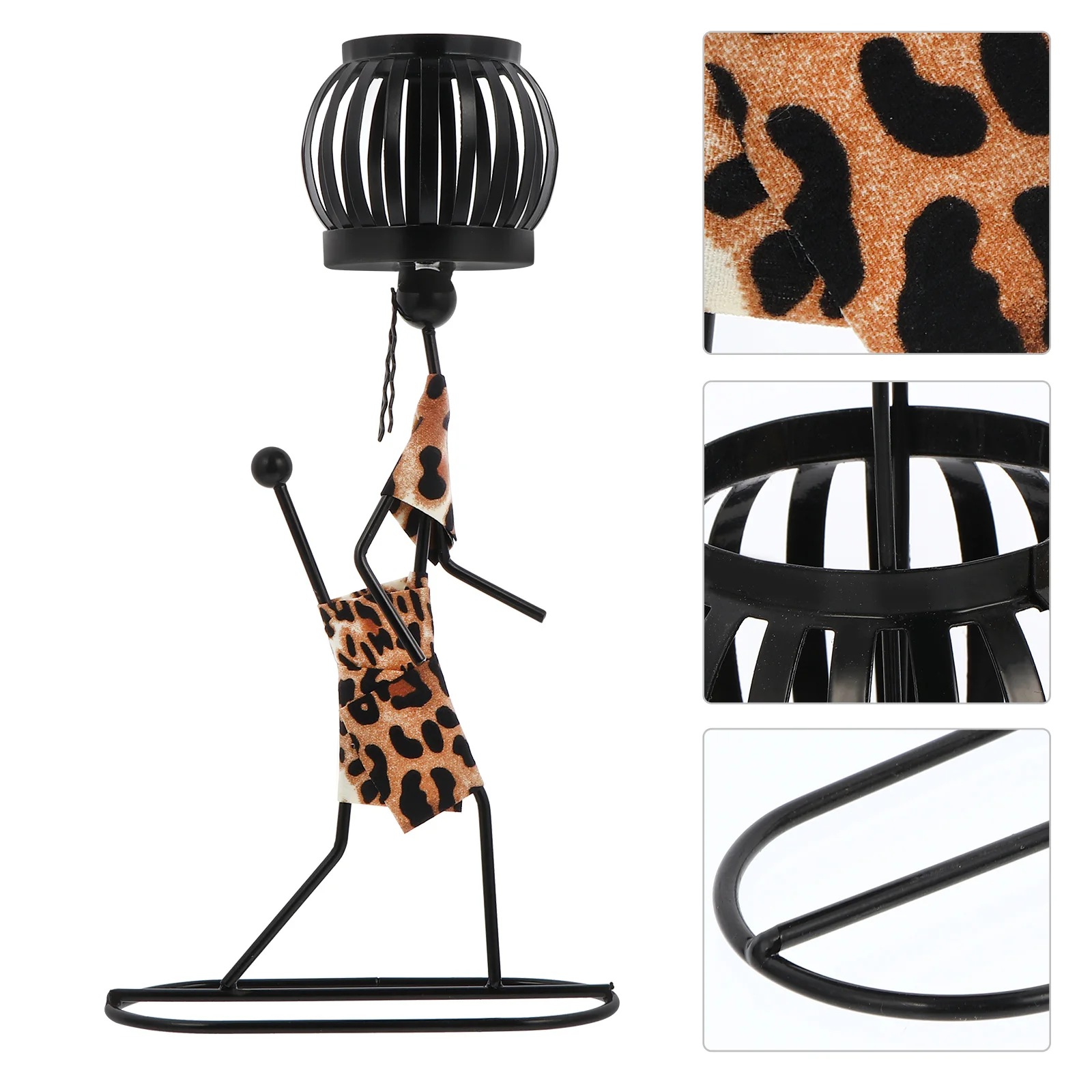 

Iron C Metal Home Decor Party Christmas Reusable Holder Table Kitchen Living Room Accessory