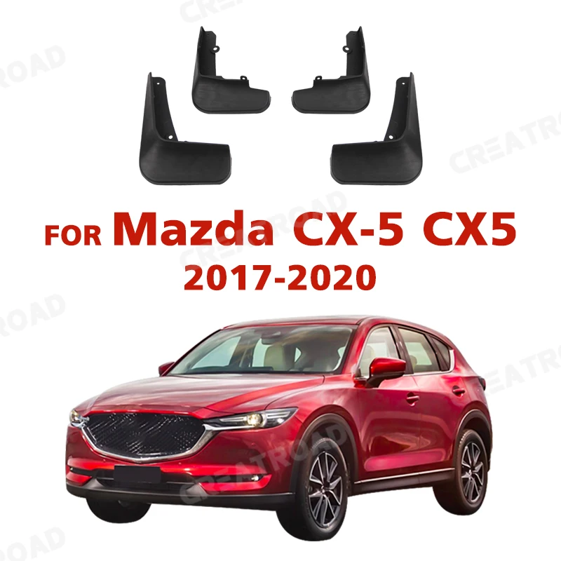 Mud Flaps for Mazda CX-5 CX5 2017 2018 2019 2020 Car Fender Flares Mudguards Mudflaps Splash Guards Accessories