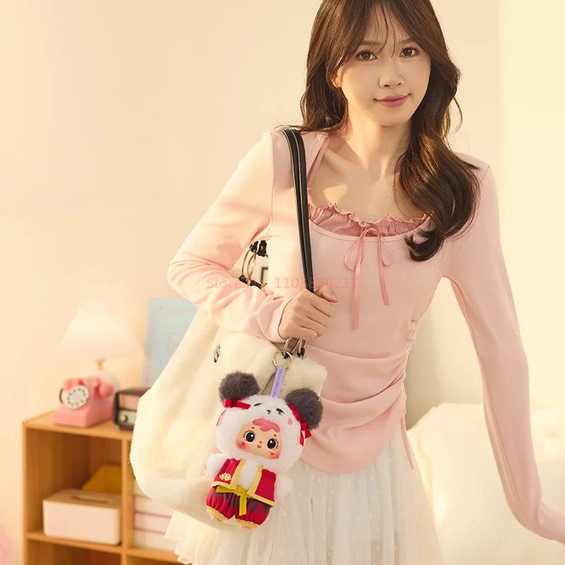 새로운 사무엘 nezha 신화 전설 시리즈 블라인드 박스 유행 장식품 가방 펜던트 귀여운 인형 생일 소녀 선물 장난감 정통