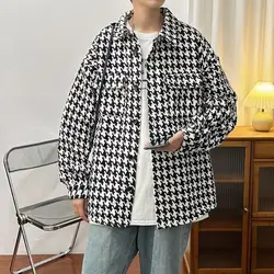 Jacket Men's Trendy Teen Fashion Handsome Casual Versatile Western Style Boy's Loose