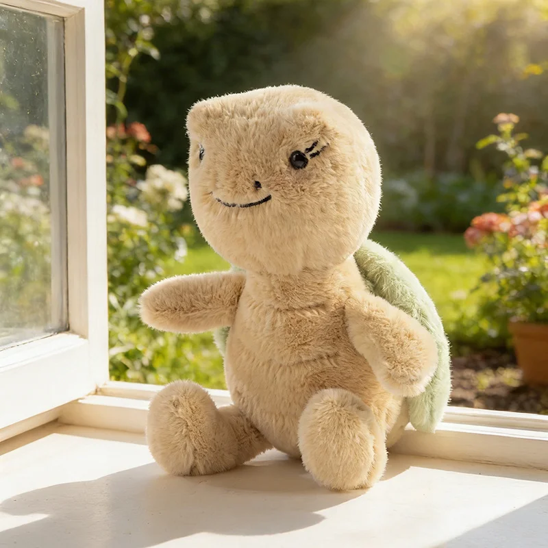 13cm Interessante Plüsch-Schildkröte, Weiche Anime-Figur, Wildes Tier, Geburtstagsgeschenk