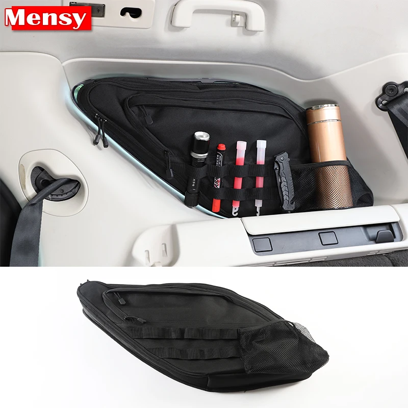 

For Land Rover Discovery 5 2017-2023 Car Trunk Right Side Window Storage Bag Organizer Stowing Tidying Car Interior Accessories