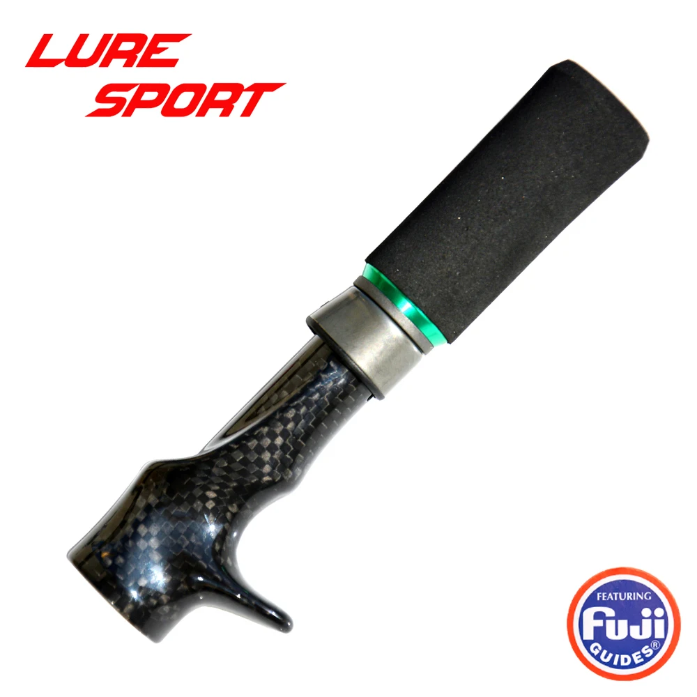 

LureSport 3K Woven Carbon Body with FUJI KDPS16BC CC Nut 12cm cast Reel seat Rod Building Component Repair DIY Accessory