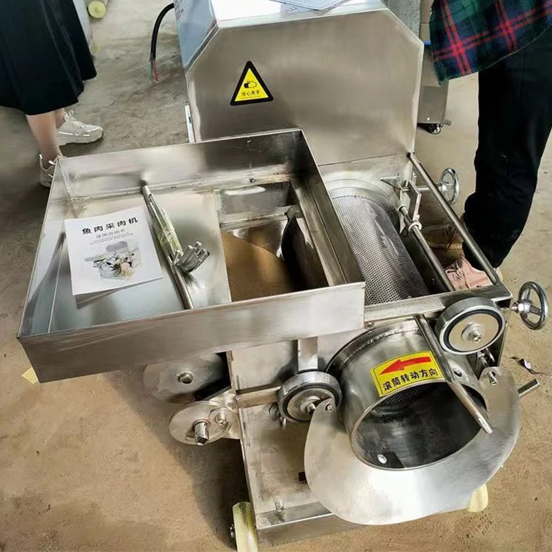 Automatic fishing and stripping machines in fish processing Fish bone separators Grinders Tools and equipment