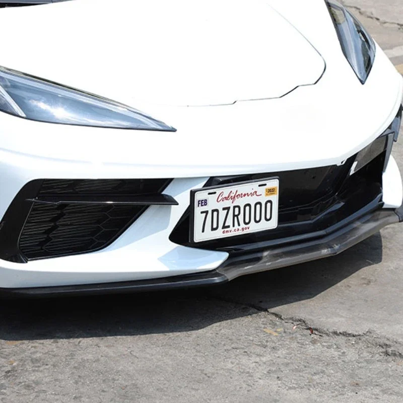 

Car License Plate Bracket Front Tow Hooks License Plate Mount License Plate Frame For Corvette C8 Z06 Z51 20-25 Car Accessories