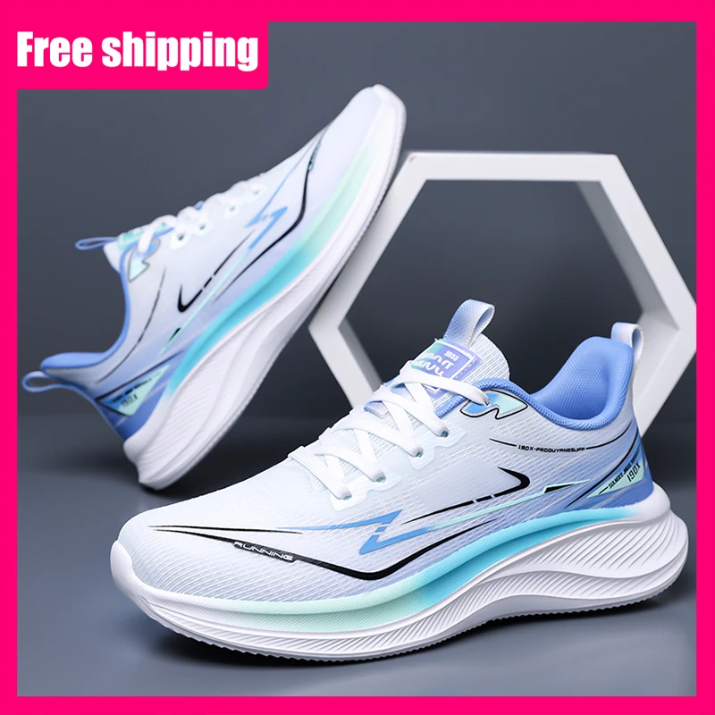 

Men Sports Shoes Breathable Mesh Casual Fashionable Running Shoes 2026 New Spring Comfortable Running Non Slip Tennis Shoes