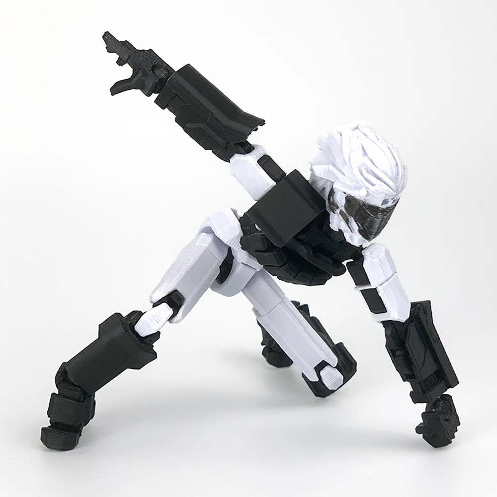 3D Printed Mechanical Style Dummy 13 Version Multi-Jointed Movable Mannequin Shapeshift Robot 3.0 Action Figures Toys Gifts