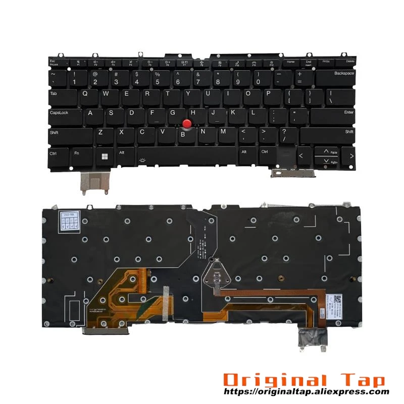 

Американская английская клавиатура с подсветкой для Lenovo Thinkpad Z13 Gen 1 2 SN21E18406 SN21E18443 SN21E18431 SN21E18437 SN21E18468 SN21E18474
