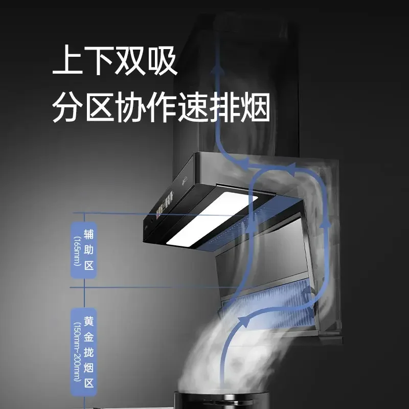 เครื่องดูดควันคู่แบบดูดด้านบนมี7ด้าน, เครื่องดูดควันดูดสูงเครื่องดูดควันในห้องครัวห้องครัว220V