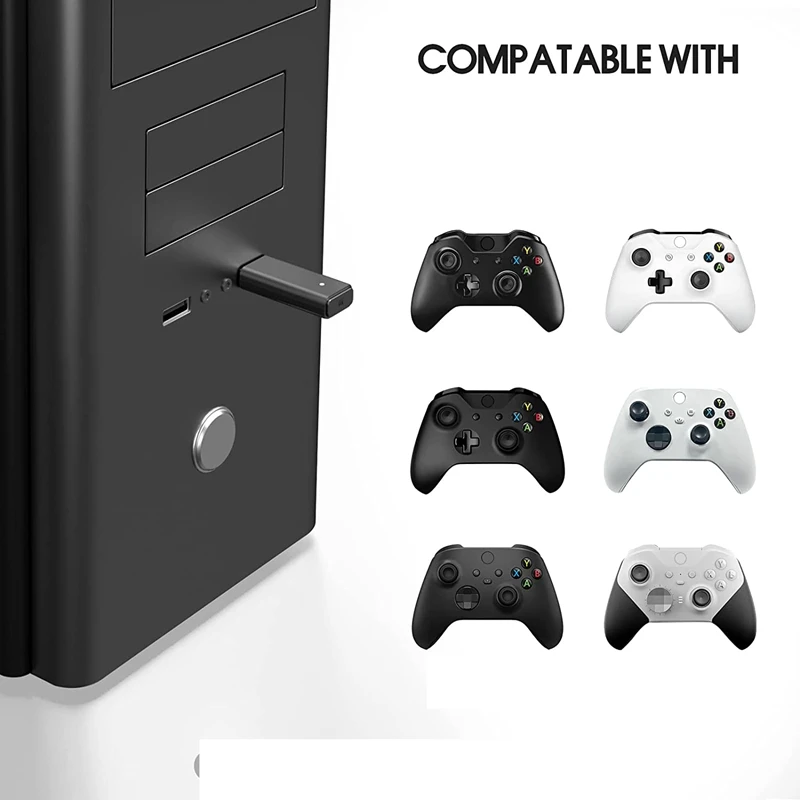 Wireless Game Adapter for Xbox One Controller Xbox Series X for Windows 7/8/8.1/10/11 Game Accessories