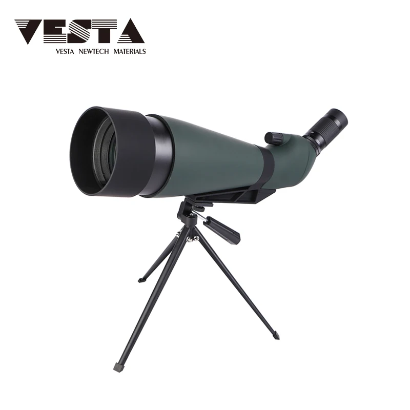 Spotting Scope 25-75x100 Telescópio com zoom monocular Poderoso equipamento de observação de pássaros para acampamento à prova d'água