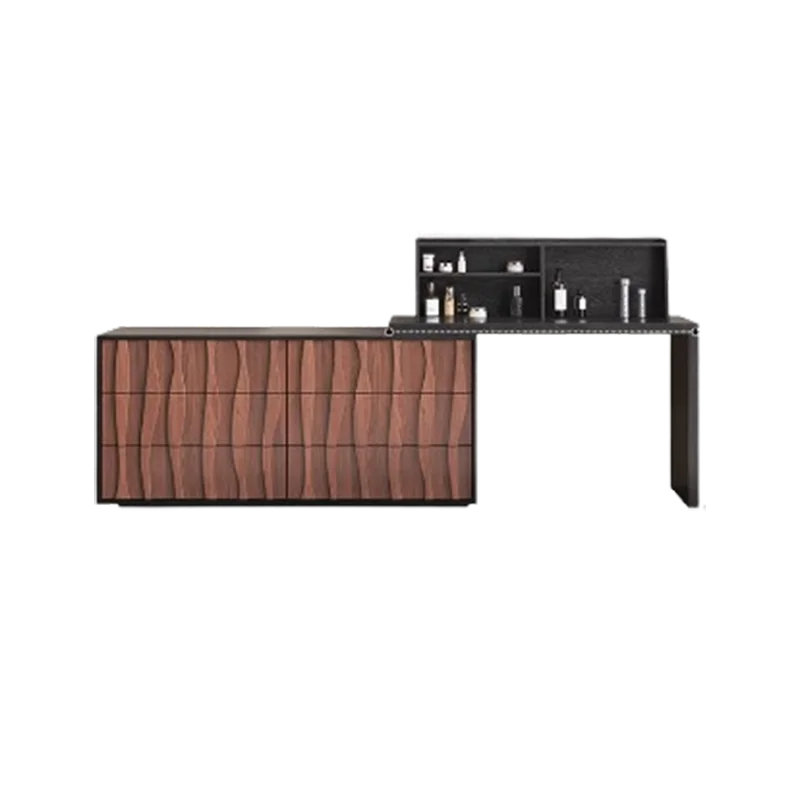 Modern Organizer Vanity Tables Storage Black Nordic Drawers Makeup Dresser Bedroom Cabinet Coiffeuse De Chambre Furniture