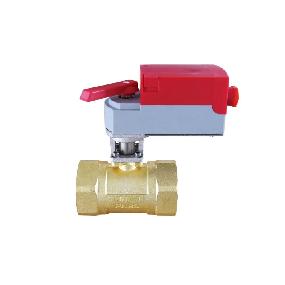 HVAC-2 Way Ball Valve com Energy Saving Systems, Modulando Atuador Motorizado