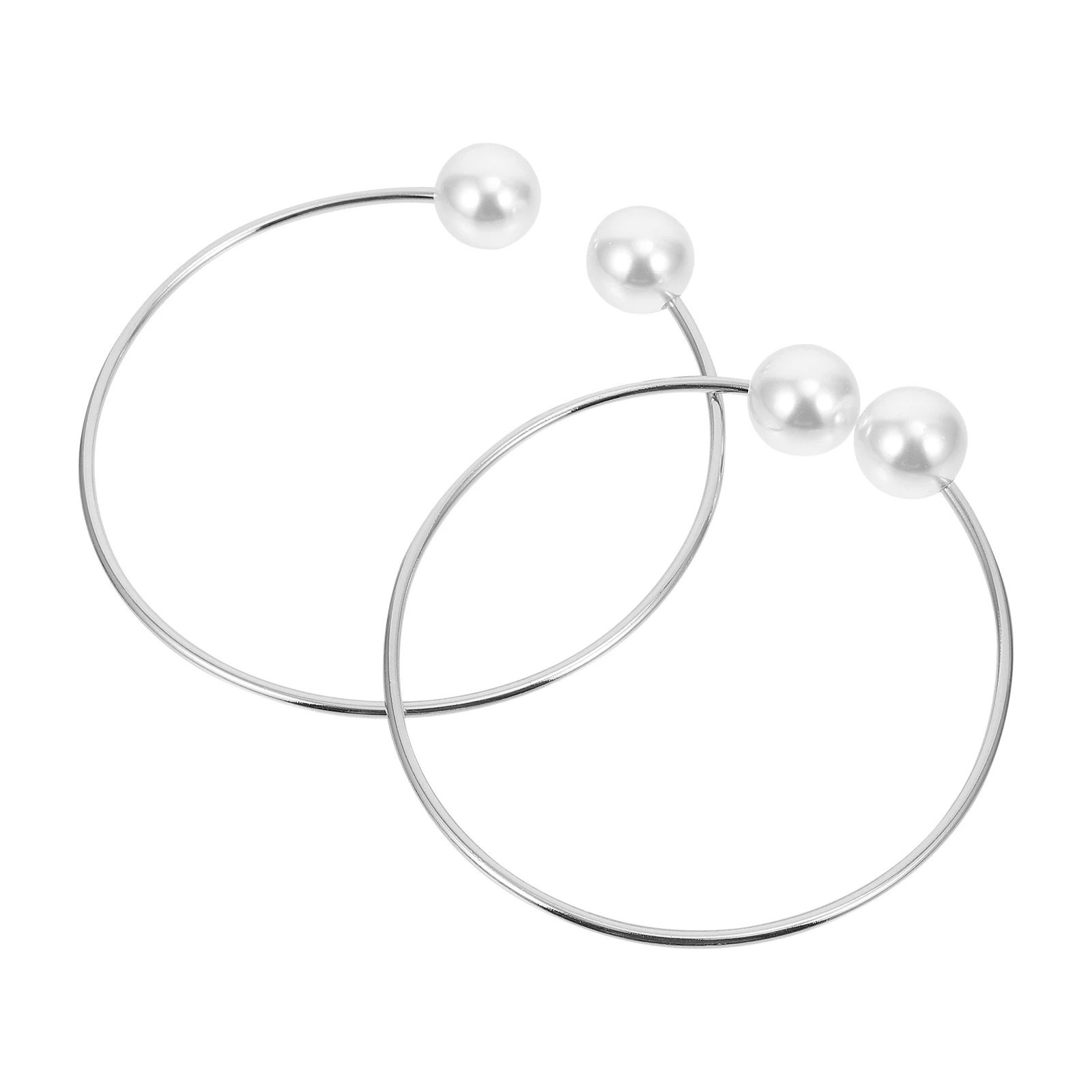 

2Pcs Pearl Curtain Tieback Copper Adjustable Buckles Holder Elegant Strap For Home Hotel Decor Window Curtains