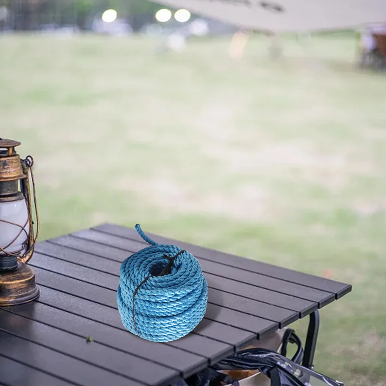 For Bundling 20M Rope Blue Rope For Any Project Weatherproof Abrasion Resistant High-density Moisture Resistant
