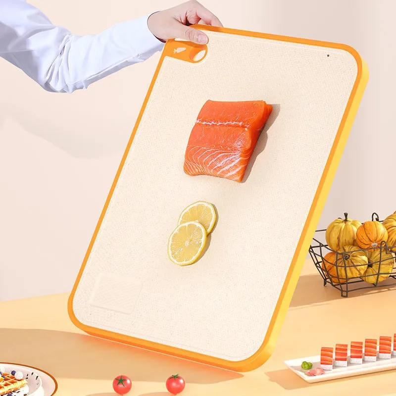 Cutting Boards for Kitchen Household Kitchen Vegetable And Fruit Cutting Board, Biodegradable And Non Slip Cutting Board, Auxili