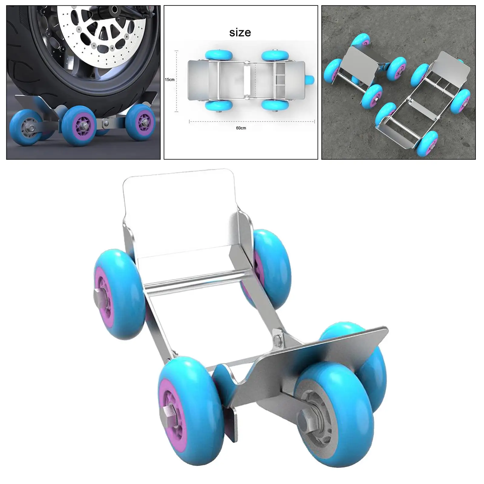 Prasku-remolque de motocicleta para coche en movimiento, elevador de coche eléctrico