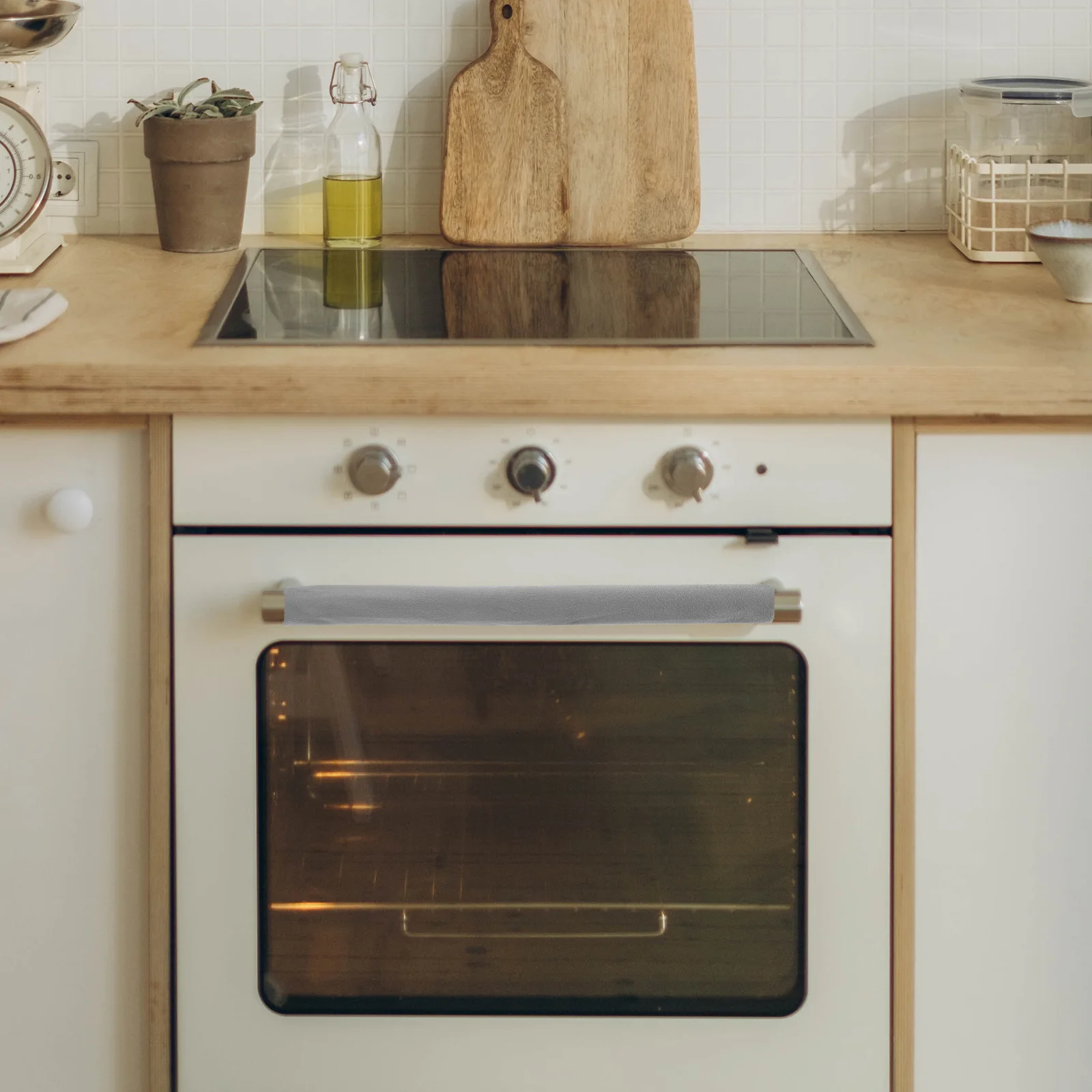 

2Pcs Refrigerator Handle Covers Design Washable Stain Resistant Fridge Door Protector for Kitchen Appliances