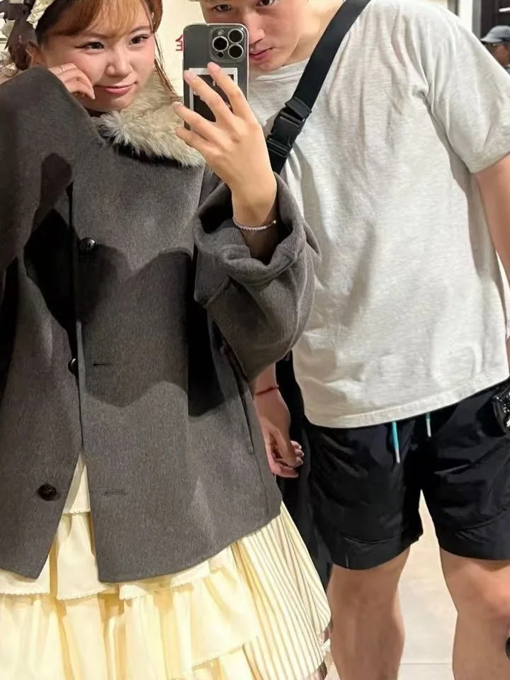 Manteau Jaet effet fourrure artificielle pour femmes, coupe ample, Long, col rabattu, usage quotidien, printemps automne