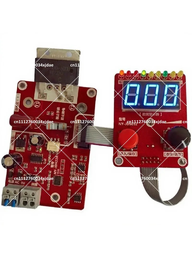 Dual-Pulse Encoder Spot Welding Machine Adjustable Current Control Panel Digital Display