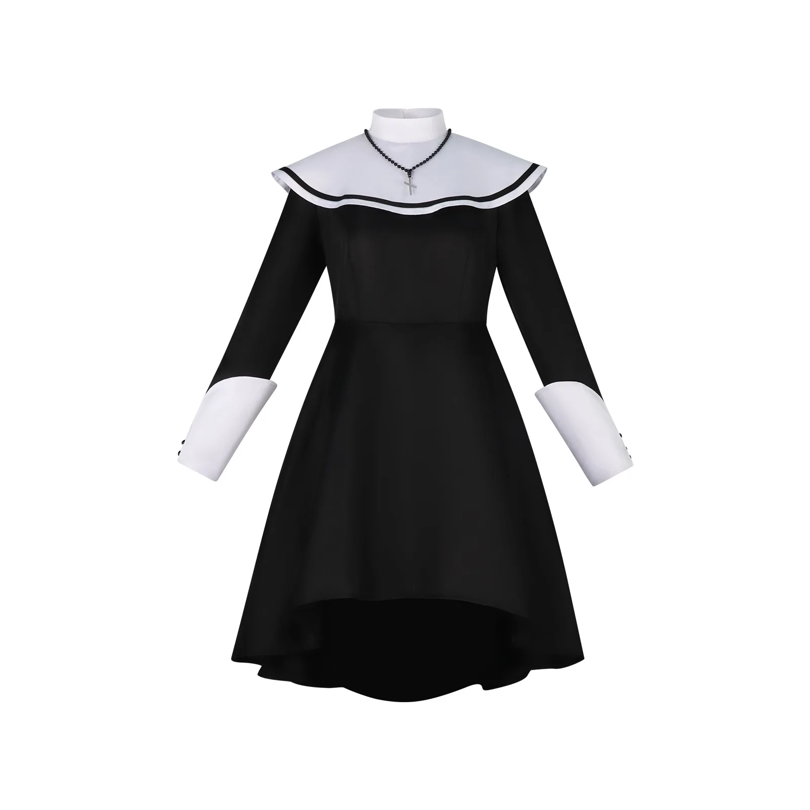 Mag Project Sekai Bunte Bühne! MAFUYU ENA Mzk KANADE Cosplay Kostüm 25-ji, Nightcord De. Xluka Diva Schwarzes Nonnenkleid