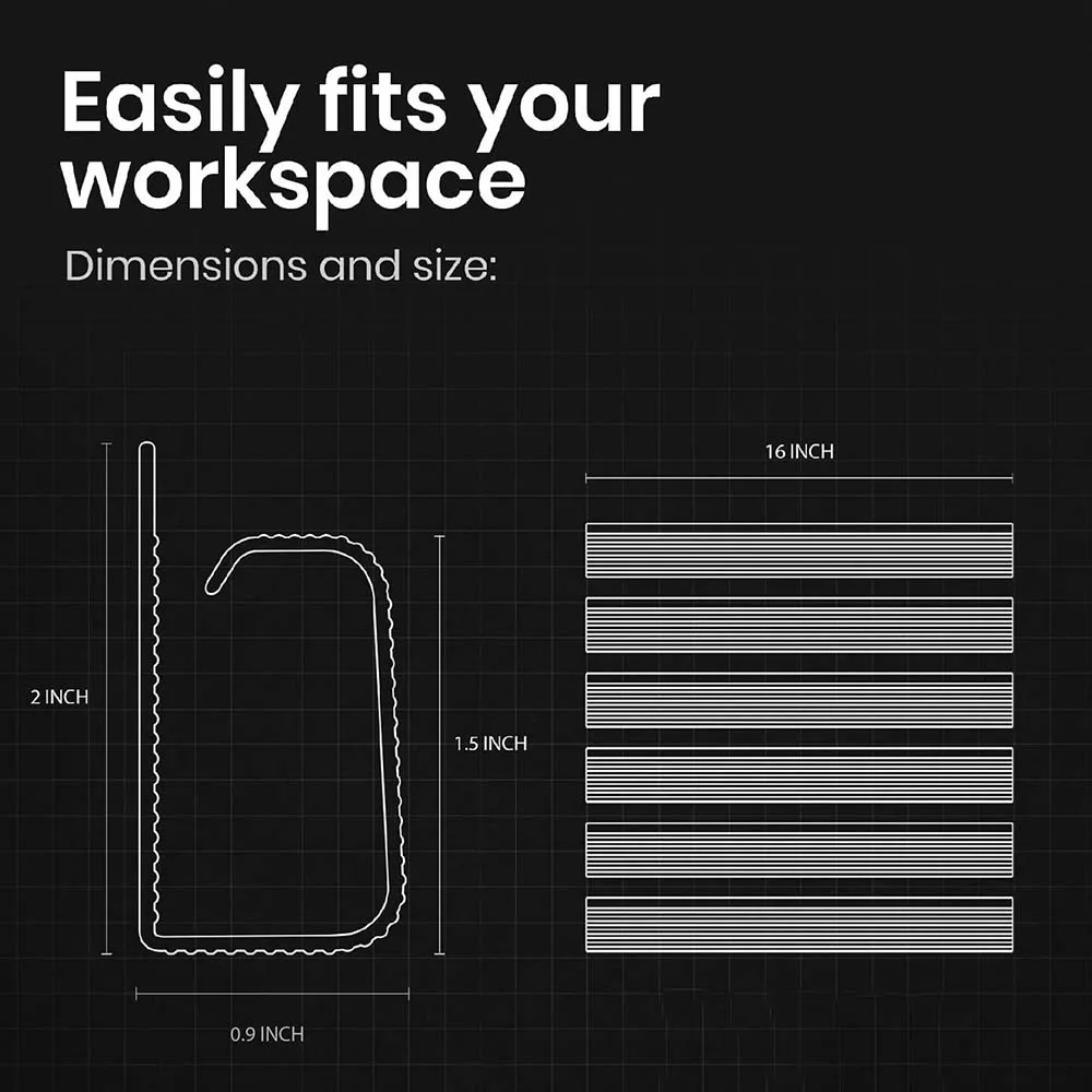 J Channel Desk Cable Organizer PVC Waterproof Cable Management Accessories Black Cable Protecter Under Desk Tv Background