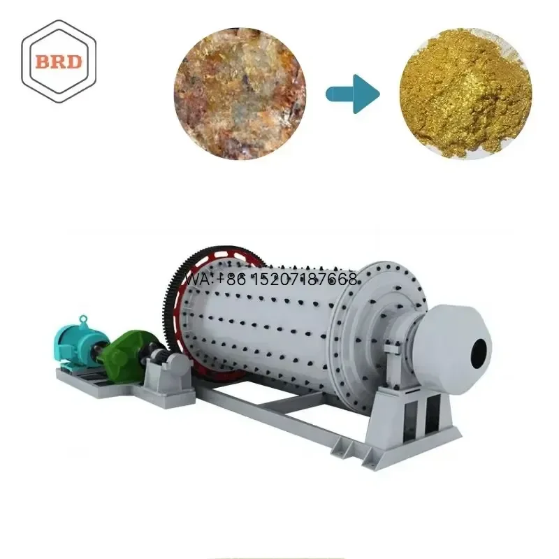 Wmwmnu for 7000x1900x2000mm Ball Milling Grinding with Engine Bearing Gear for Gold Mining High Efficiency Low Energy