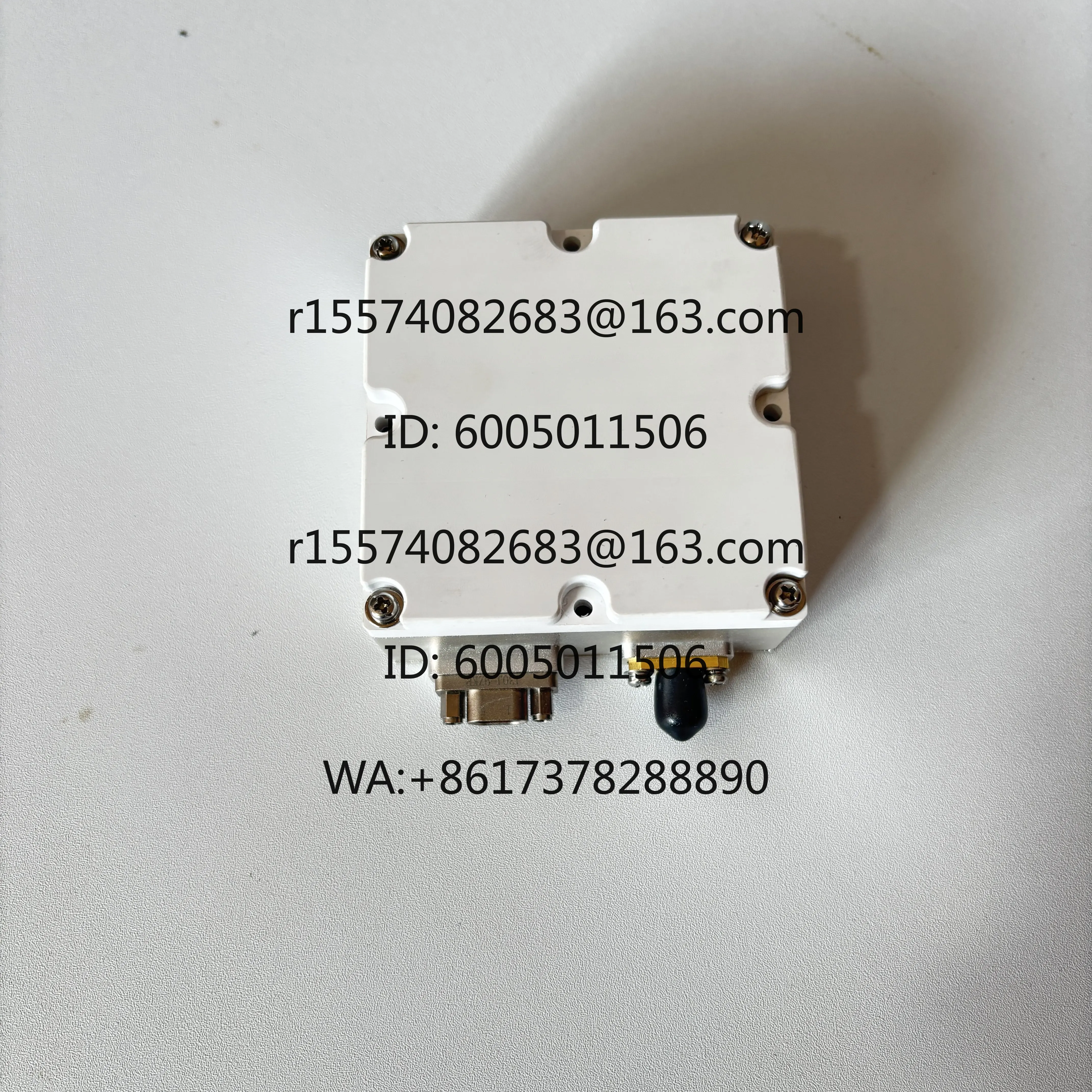 HM single frequency four array element GNSS navigation satellite anti-jamming receiver system end point