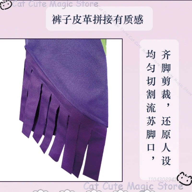 أزياء هونر أوف كينغز جرلي بوب ماين التأثيرية أزياء الهالوين كارنيفال ملابس آذان ذيل شعر مستعار مهرجان كوميك كون الهالوين #5