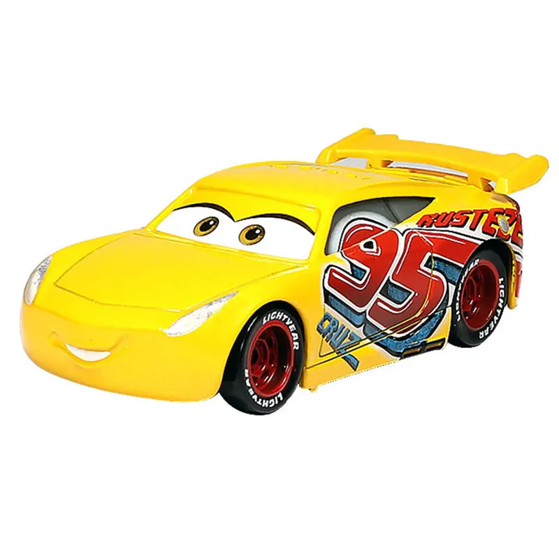 Disney Pixar Auto 3 Blitz McQueen Racing Familie Mater Raymond Jackson Storm Ramirez 1:55 Druckguss Metall Legierung Kinder Spielzeug geschenke