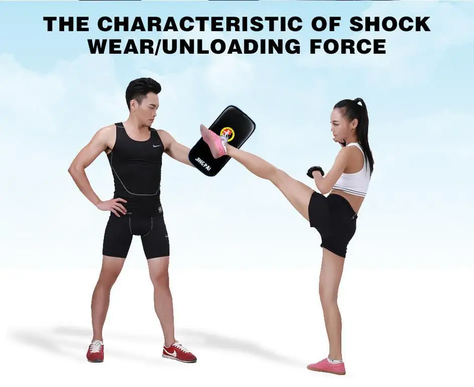 Kick Boxing Pad Punching Bag Foot Target Mitt MMA Sparring Muay Thai Boxing Training Gear Punching Child Gifts