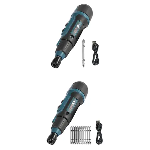 3.6V Wireless Screwdriver Drill USB Rechargeable Small Electric Screw Driver Flashlight Lighting for Removing/Tightening Screws