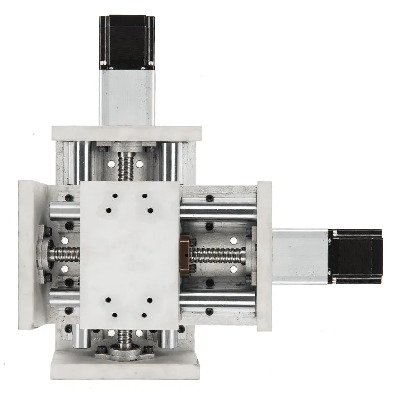 Slide module Pneumatic guide rail Vertical rack and pinion cross carriage numerical control Heavy duty
