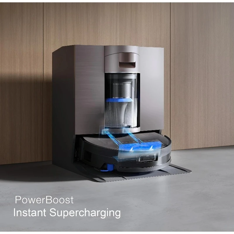 

Robot Vacuum All-In-One Thin Robot with Clock Floor Washing Sweeping & Suction Mopping for Hotels Household