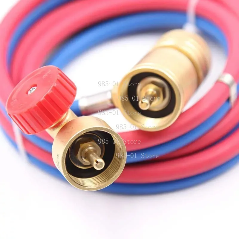 Light Weight Oxygen Gas Welding Torch Brass MAPP Propane Torch for Soldering Brazing