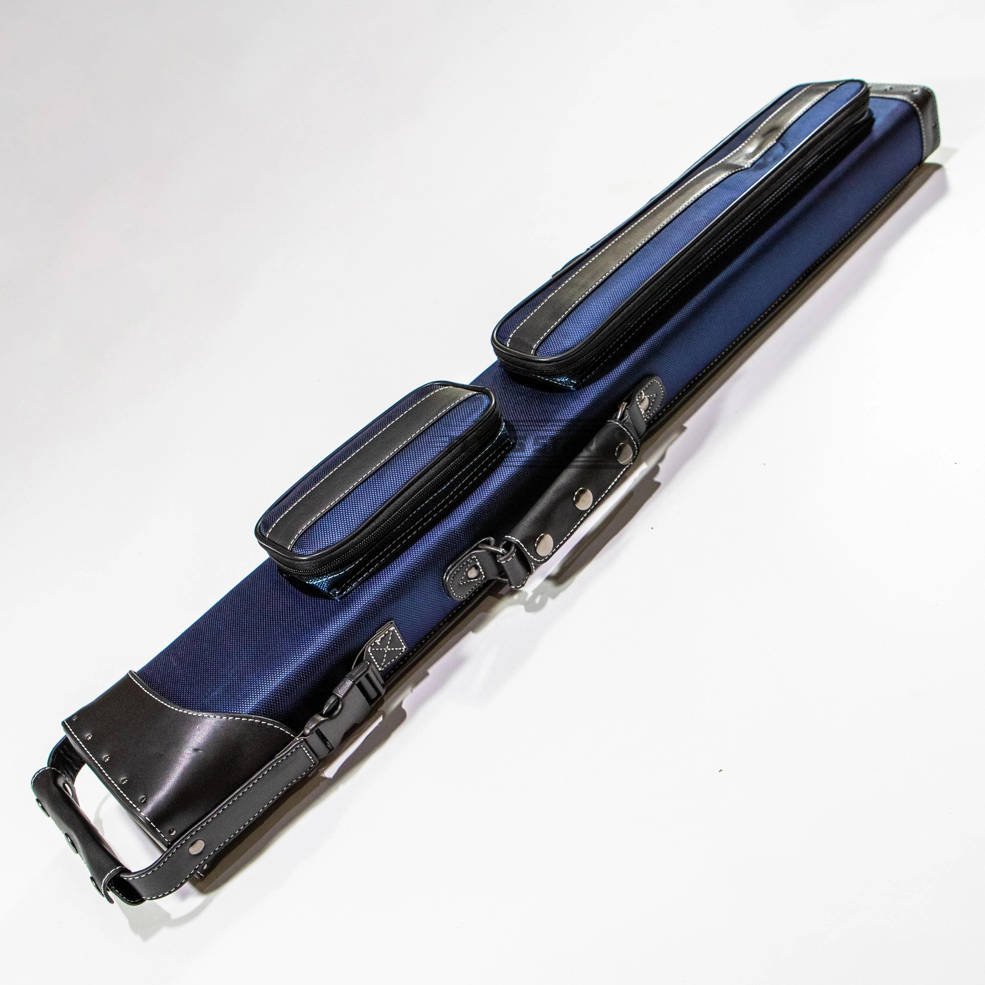 

Хорошая цена 1/2 сумка для кия из искусственного материала, портативный чехол для кия для бильярда и бассейна на продажу