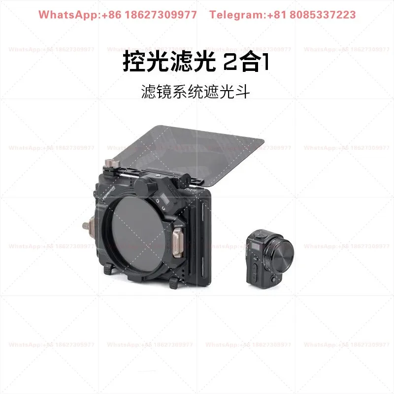 Mirage occlusion bucket variable ND filter CPL SLR lens photography adjustable VND