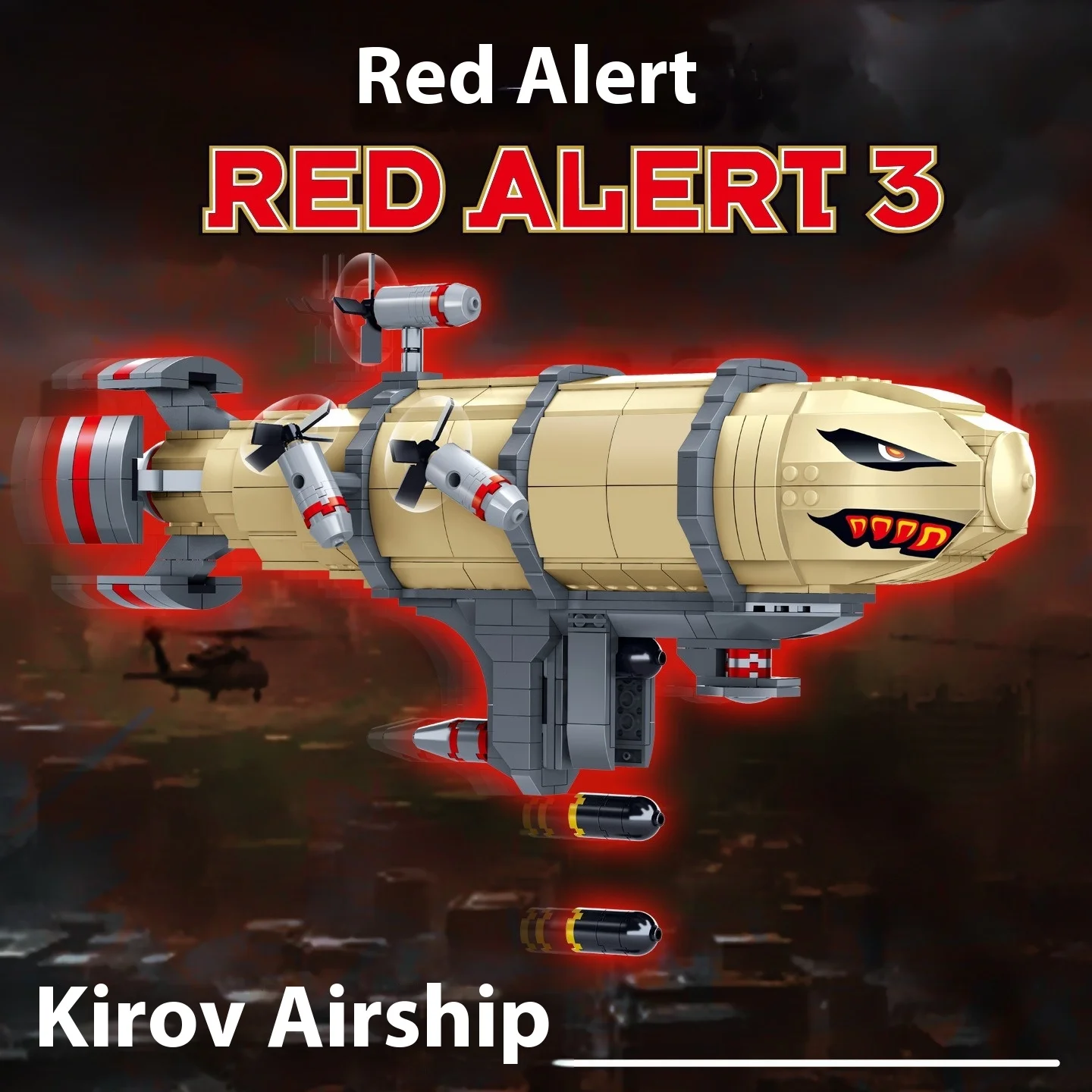 

【 Hot Sale 】 Large Military Airship Building Blocks Set Adult Collection Gift Boy Collection Gift Assembled Toy