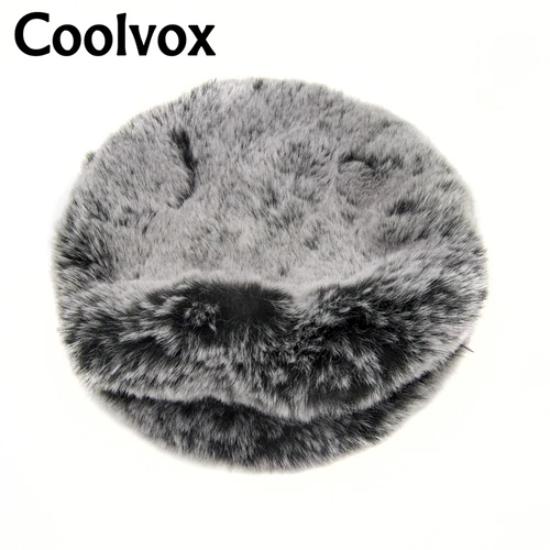 Imagen 2 del producto Equipo de estudio de música Dead Cat, parabrisas de piel artificial para exteriores, cubierta de micrófono de condensador, parabrisas para bola de nieve azul