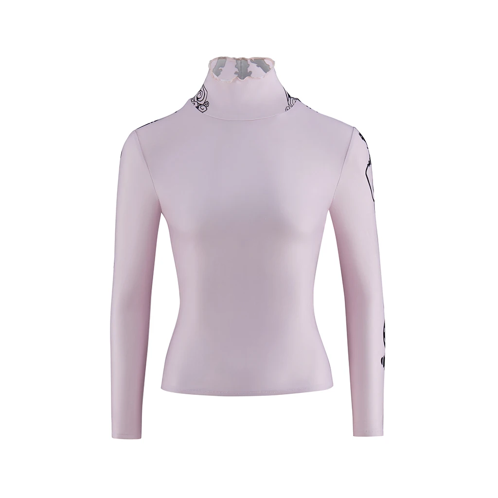 لعبة League Arcane Vi أزياء تنكرية أساطير Vi وشم مطبوعة ملابس علوية للفتيات نحيفة كاجوال رياضية يوغو أزياء الهالوين