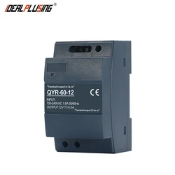 Innovation QYR-60W-24V-Black Din Rail Power Supply AC DC 12V 24V Industrial Power Supply